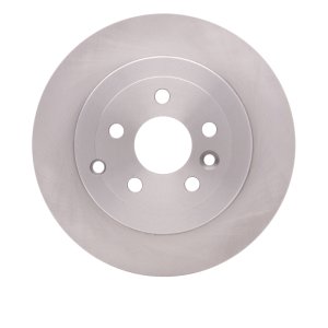 Land Rover LR2 Brake Rotor (1) - Rear - R1 Concepts - RNC Plain - `08-`12